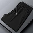 thumbnail image 5 of Zszcpp Men'S Casual Pants Unisex Stretch Quick Drying Elastic Waist Drawstring Ice Silk Trousers Casual Trouser, 5 of 5