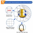thumbnail image 2 of Red de voleibol deportiva al aire libre con cable de acero Red de voleibol profesional blanca, 2 of 9