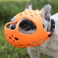 thumbnail image 5 of Dog Muzzle For Short Snout Dogs, Soft Silicone Muzzle For Biting Chewing, Ideal For Flat-faced Aggressive Dogs, 5 of 5