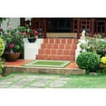 thumbnail image 2 of Garland Rug Borderline Polypropylene Grasshopper Green/White Indoor/Outdoor Accent Rug, 24" x 40", 2 of 5