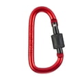 thumbnail image 2 of D Type Wind Rope Buckle Ring Lock Buckle Outdoor Safety Equipment Buckle Red, 2 of 9