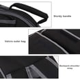 thumbnail image 4 of All Music Acoustic Guitar Case 41 Inch Waterproof Padded Gig Bag, Dual Adjustable Shoulder Strap and Multi-pockets, Black, 4 of 7