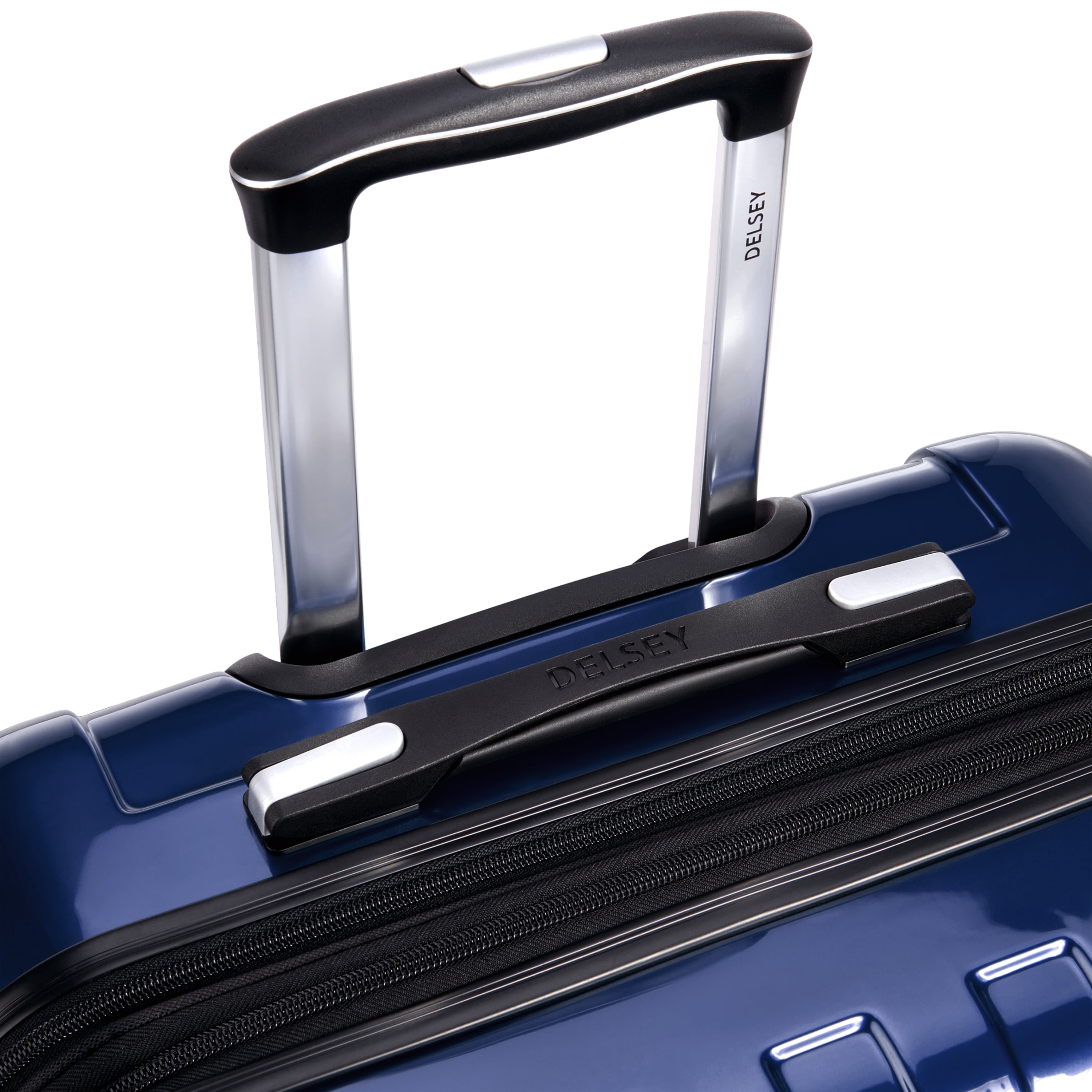 DELSEY PARIS Helium Aero 29" Hardside Expandable Spinner Checked Luggage, Metallic Blue