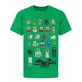 thumbnail image 1 of Minecraft Boys/Girls Sprites T-Shirt, 1 of 2