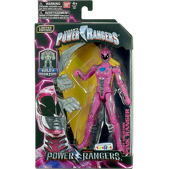 Bandai Collectible Kids Power Rangers Action Figures, Pink, 0 5 lb