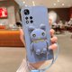 thumbnail image 1 of Funda con soporte plegable de conejo para Samsung Galaxy, carcasa con revestimiento para teléfono Samsung Galaxy S21, S20 FE, Note 20, 10 Pro, S23, S22 Ultra, S10 Plus Lite, 1 of 4