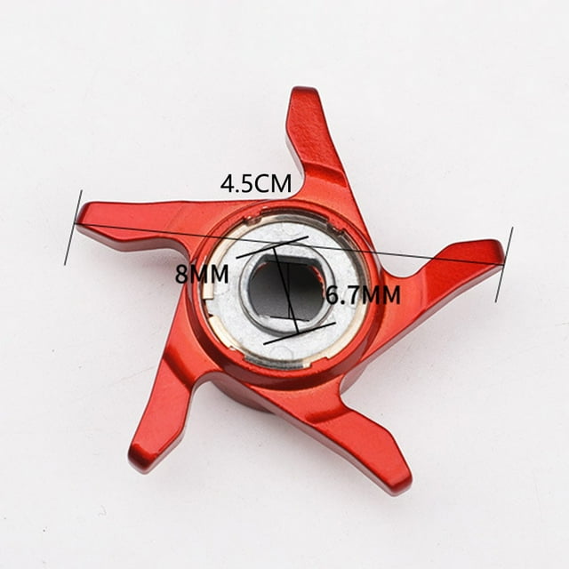 DIY Aluminum Star Drag Baitcast Fishing Reel Relief Wrench Drag Accessories Tool