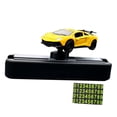 thumbnail image 4 of Mini coche a escala 1/64, accesorio para coche, regalo de cumpleaños, adorno decorativo universal. Amarillo, 4 of 9