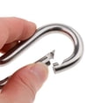 thumbnail image 3 of Mosquetón de de  inoxidable para llavero Camping M8 shamjiam Spring Snap Link Hook, 3 of 8