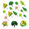 thumbnail image 3 of Arbres de Modèle Mixte 55pcs Mini Modèles d'Arbre de Paysage pour le Modèle de Construction d'Artisanat Bricolage, 3 of 8