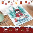 thumbnail image 4 of Mistayd Christmas Table Runner 13x72inch White Table Runner Snowman Christmas Runner for Table Winter Table Runner Machine Washable Table Runner for Home Kitchen Party Christmas, 4 of 5