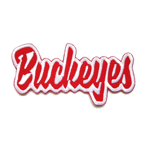 Buckeyes Football Embroidered Iron-on Patch