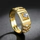 thumbnail image 2 of Anillo ajustable de moissanita para mujer Alianza apilable Joyería elegante y delicada Accesorios de moda finos, 2 of 8