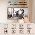 thumbnail image 4 of 32 Inch FHD Touchscreen Mobile Smart TV, Wireless Projection, Built-in Battery, Portable Smart Display for Home, Office, Classroom, 4 of 9