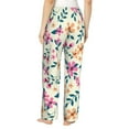 thumbnail image 3 of Balery Cute Flower print Women's Pajama Pants,Ultra Lightweight Pjs,Lounge Pant-Small, 3 of 9