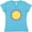Aqua, variant on Inktastic Cute Sun Women's V-Neck T-Shirt