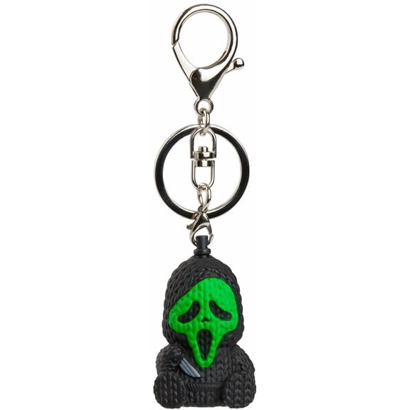 Handmade by Robots - Ghost Face #006 (1.75" Micro Charm) (Fluorescent Green)