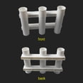 thumbnail image 3 of Pole Inserter Rack Soporte Pesca 3 Tubo Enlace Liberación Rápida para La Marina Barco Instale Firmemente Tackle Yates, 3 of 9