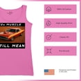 thumbnail image 6 of 70s American Muscle Car Women's Tank Top Vintage Classic Retro V8 Beast, 6 of 7