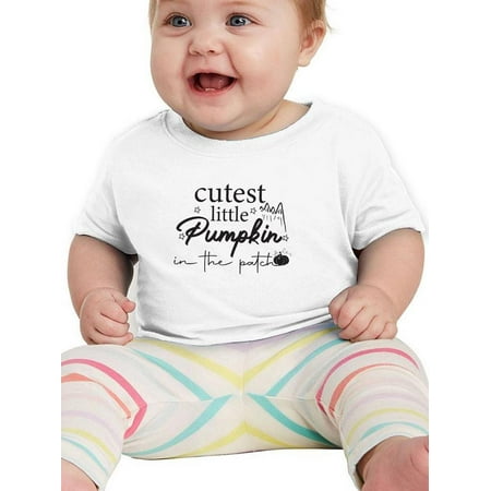 

Cutest Little Pumpkin. T-Shirt Infant -Image by Shutterstock 18 Months