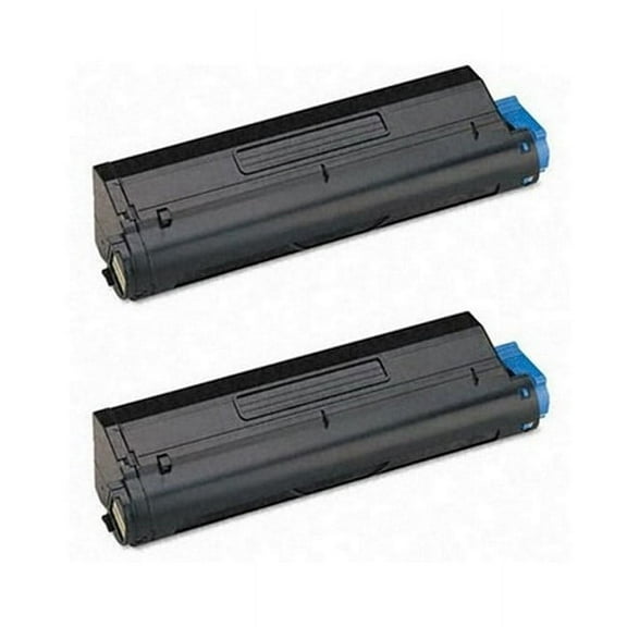 PrinterDash Compatible Replacement for OKI43979202_2PK - Black