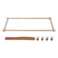 thumbnail image 3 of Lipstore Cross Stitch Frame Tand Wooden Portable Embroidery Stand Quilting Frame Stand, 3 of 8
