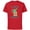 Red, variant on Star Wars Yoda Best Hermana Yoda Chibi Familia Spanish- Short Sleeve Cotton T-Shirt for Adults - Customized-Black