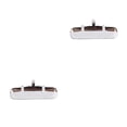 thumbnail image 1 of QualitChoice Bass Neck Pickup Cover -plated Protector Sound Pick-up Lid Replacement Instrument Supplies As Shown 2Set, 1 of 6