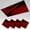 Color 1, variant on 4 Pack Magnetic Ceiling Light Covers 2 x 4 Feet, Dramatic Red Dark Storm Clouds Abstract Sky Fiery Light Shades & Filters for Office Classroom Drop Ceiling Flat Panel Lights