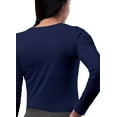 thumbnail image 3 of Sivvan 3 Pack Women's Comfort Long Sleeve T-Shirt / Underscrub Tee, 3 of 7