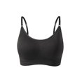 thumbnail image 4 of Womens Workout Clothes 2 Piece Sets Summer Yoga Outfits Shapewear Bra Tank Tops High Waist Shorts Leggings Black, L, 4 of 5
