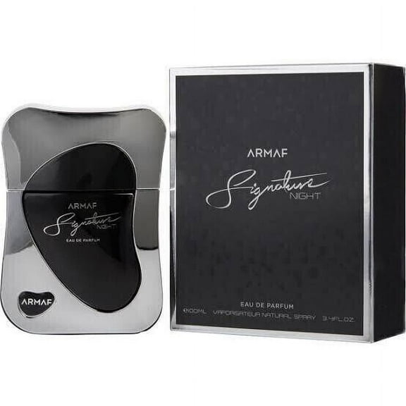 Armaf Men's Signature Night EDP Spray 3.4 oz Fragrances 6294015101386