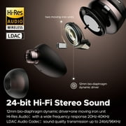 SoundPEATS Wireless Bluetooth 5.3 Headphones Opera03 High Resolution and LDAC, Hi-Fi Stereo Noise Canceling
