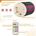 thumbnail image 5 of Yayeee Flameless Candles with Remote Flickering Battery Operated Multi Color Changing, Red Green Pattern, 5 of 7