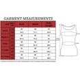 thumbnail image 6 of Anna-Kaci Womens Sparkle & Shine Glitter Sequin Embellished Sleeveless Round Neck Tank Top Large Red, 6 of 6