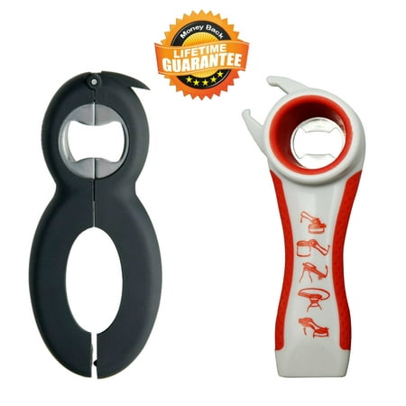 Bottle Can and Jar Opener Multi Kitchen Tool Bundle Rheumatoid Arthritis Products Aids Twister Grip Lid Seal Remover Lid Twist Off For Arthritic Hands Kitchen Gadgets and Tools
