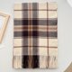 thumbnail image 1 of Bufanda a cuadros clásica británica de Navidad para mujer, chal de Cachemira de imitación cálido de doble uso, regalo de Navidad y Año Nuevo, Otoño e Invierno, 1 of 5