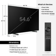 SAMSUNG 55 Class LS03B The Frame QLED 4K Smart TV QN55LS03BAFXZA (New)