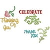 Sizzix Sizzlits Die Set, 3/pkg, Card Phrases