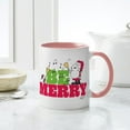 thumbnail image 4 of CafePress - Snoopy: Be Merry Mug - 11 oz Ceramic Mug - Novelty Coffee Tea Cup, 4 of 4