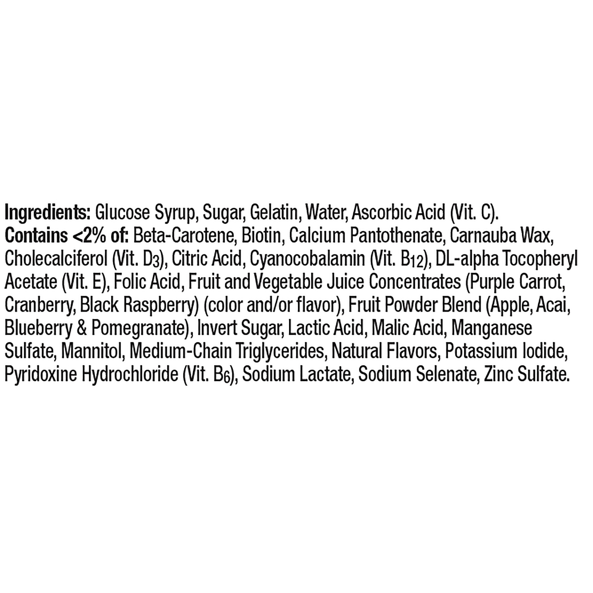 Centrum Multigummies Immunity and Vitality Supplement Gummies, Fruit Flavors, 90 Ct - image 4 of 4