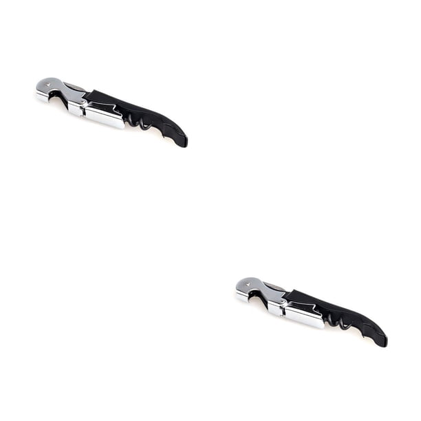 Inteprter Abridor de tapas de botellas de vino multifunción plegable de alta calidad, sacacorchos, herramienta de barra de acero inoxidable Type1 NO1 Inteprter CBP012625