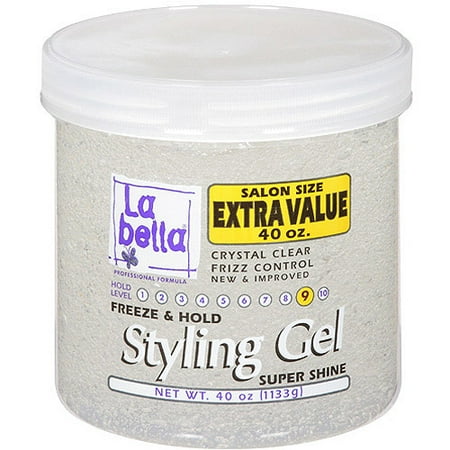 La Bella Freeze Hold Styling Gel, 40.0 OZ