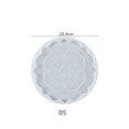 thumbnail image 1 of Reusable Transparent Silicone Mold Mandala Pattern Coffee Coaster Tray Mould For Beginners Artist, 1 of 6