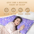 thumbnail image 3 of KLL Tennis 1 Pattern Long Body Pillow Cover,20x60 Body Pillow Cases,Soft Brushed Microfiber Invisible Zipper Design-Pillow core not included, 3 of 7