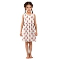 thumbnail image 6 of Girls Dress Christmas Tree Bow Sleeveless Dress for Girls Hem A-Line Casual Sundress, 6 of 7