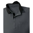 thumbnail image 6 of Rvwovn Men's Collared Shirt with Pocket, Golf & Business Short Sleeve T-Shirts for Outdoor and Work, 6 of 7
