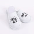 thumbnail image 6 of His & Hers Spa Style Bath Slippers | Two Pairs of Matching His and Hers Couple Slippers, 6 of 13