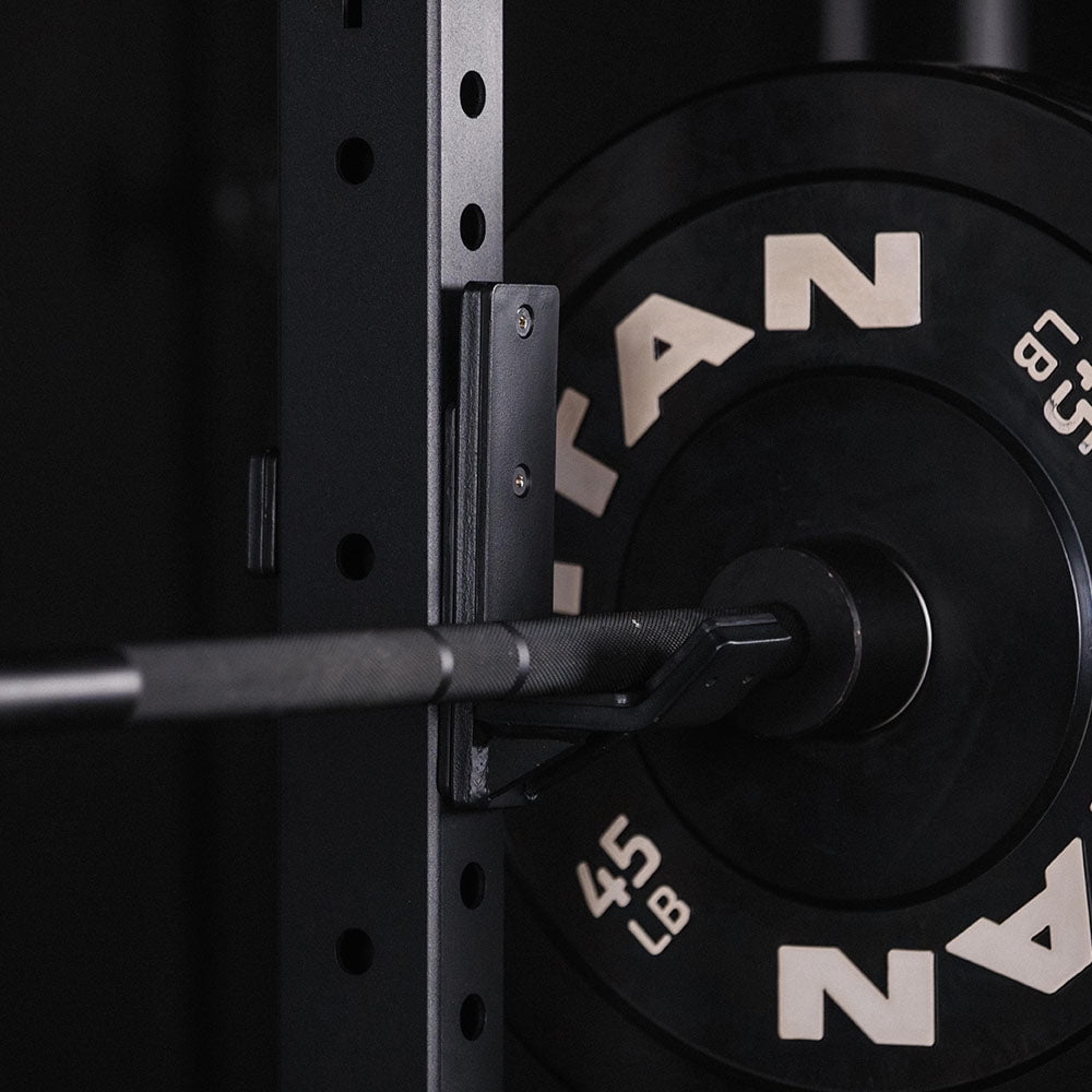 Titan Fitness T-3 Series 73.5" Squat Stand, 1,000 LB Capacity, Short Squat Rack for Home Gym
