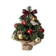 thumbnail image 1 of Árbol artificial de Navidad pequeño, adorno de árbol artificial de Navidad, árbol artificial de Navidad rojo, 1 of 9